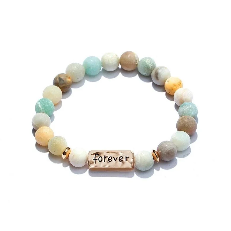 Polished bead bangles-Color Magic Forever Bracelet