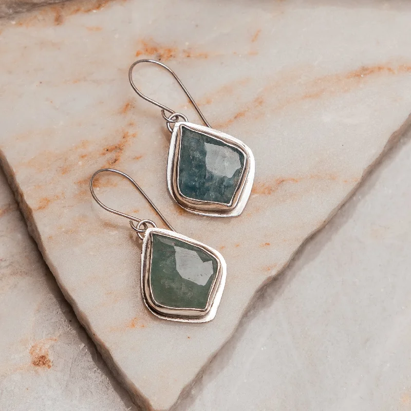 Onyx stone earrings-Ellie Earrings