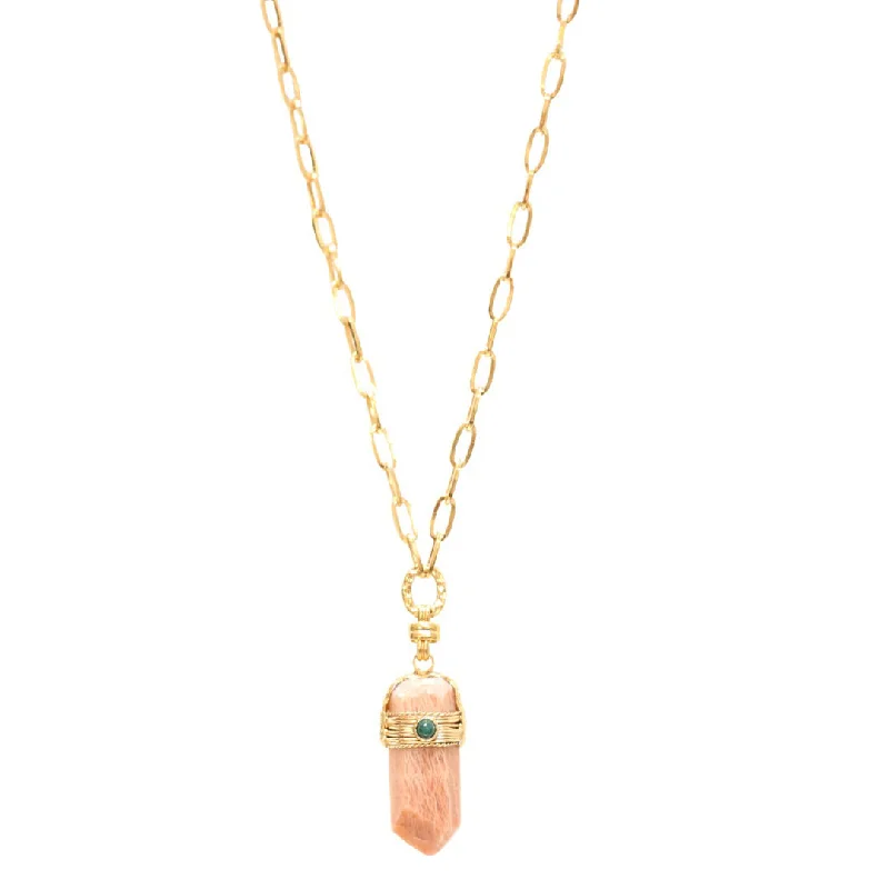 GAS BIJOUX - AVENTURA PENDANT NECKLACE (PINK)