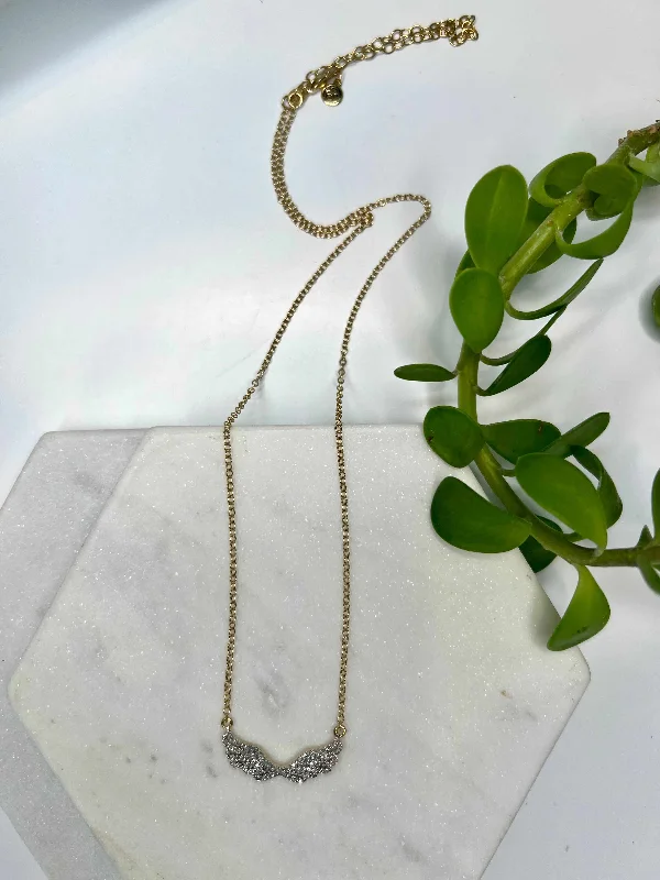 Angel Wing Diamond Necklace