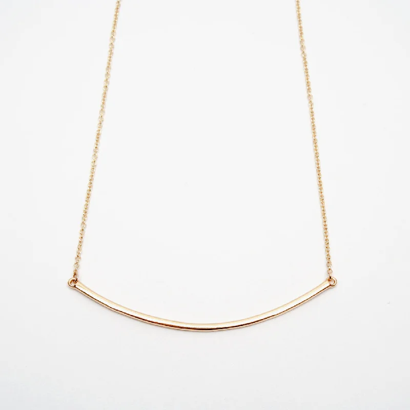 Curved Bar Necklace