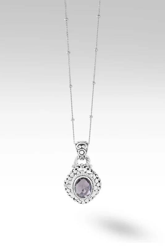 Crowned with Glory Necklace™ in Odyssey Black Knight™ Mystic Quartz