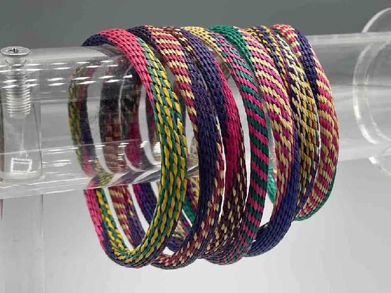 Pure link bangles-Somba Very Finely Woven Straw Bracelet - Benin