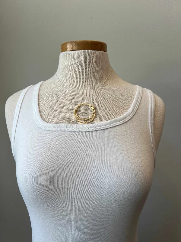 Circle Cutout Necklace