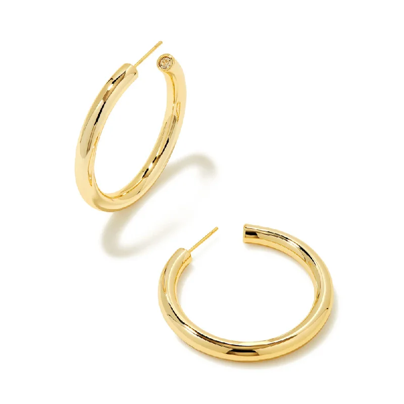 Multi-tier earrings-Kendra Scott Colette Hoop Earring-Large