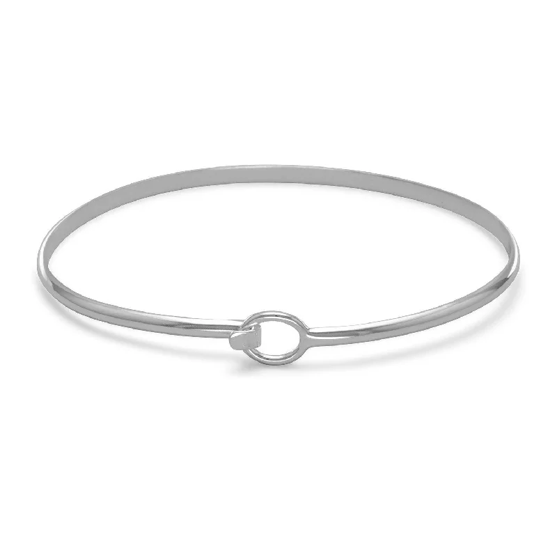 Thin filigree bangles-Hook Closure Bangle