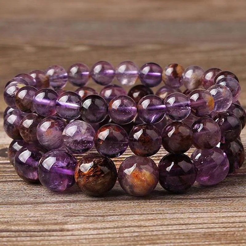 Quirky bangles-Purple Garden Quartz Bracelet