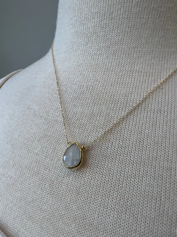 Gemstone Necklace ~ moonstone