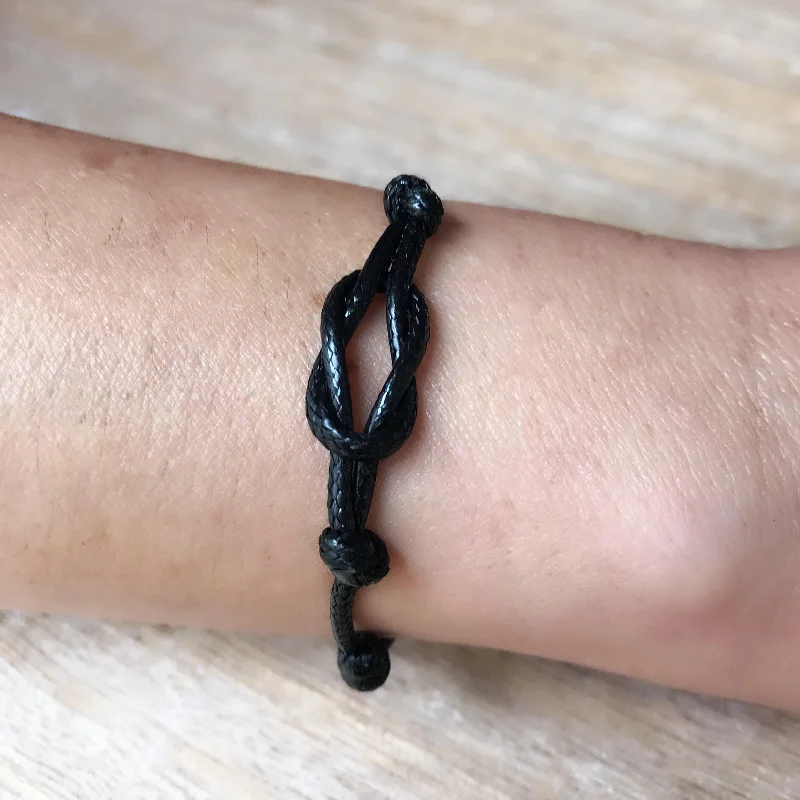 Coiled cord bangles-Naples Celtic Knot Unisex Bracelet